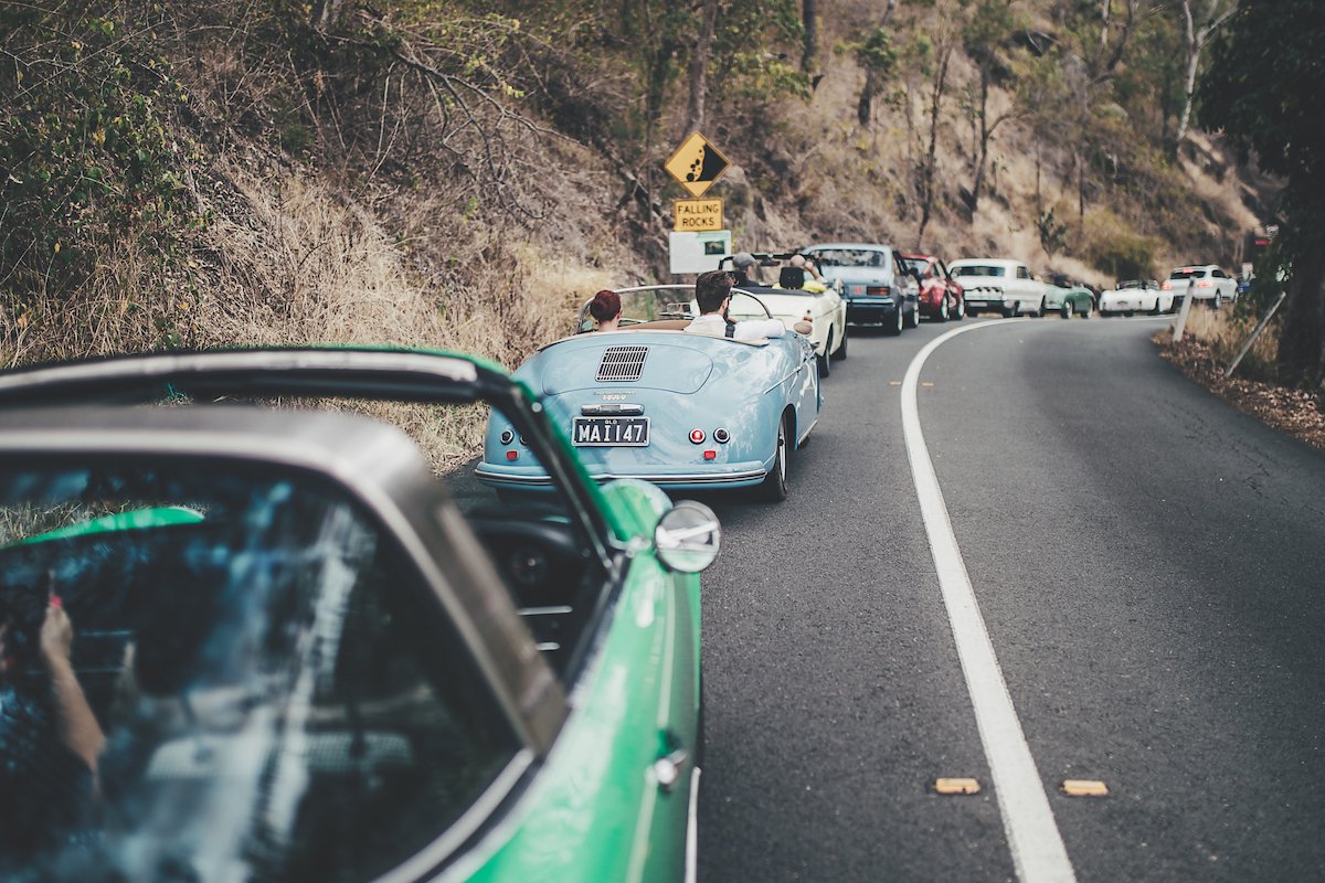 Distinguished Gentleman's Drive event in Brisbane